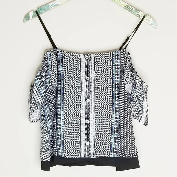 NWT Revolve Greylin Keeley Off Shoulder Button Top - Picture 10 of 10